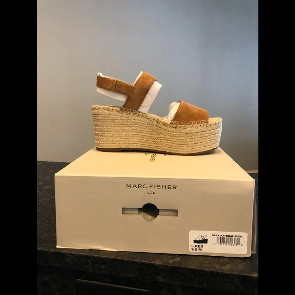 Marc Fisher Rex Espadrille Wedge Sandal